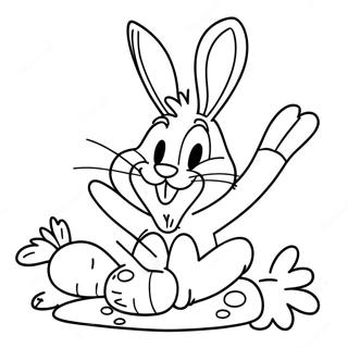 Bugs Bunny Ater Morotter Malarbild 29117-6334