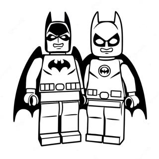 Lego Batman Och Robin Malarbild 29295-6377