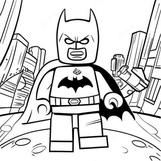 Lego Batman Målarbilder