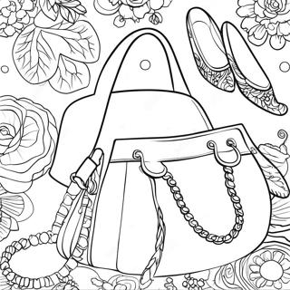 Chica Accessoarer Mode Malarbild 29668 6470