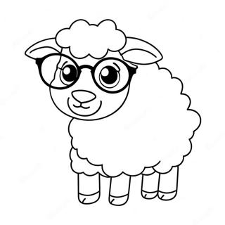 Tecknad Far Med Glasogon Malarbild 30035-6550