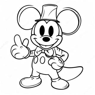 Mickey Mouse Halloween Kostym Malarbild 30216-6575