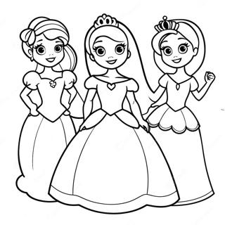 Disney Prinsessor I Halloween Kostymer Malarbild 30217-6580