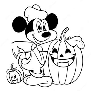 Goofy Med Pumpa Malarbild 30219-6586