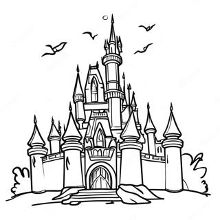 Spokligt Disney Slott Malarbild 30220 6589