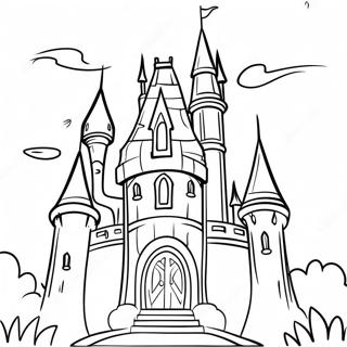 Spokligt Disney Slott Malarbild 30220 6591