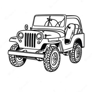 Jeep Målarbilder