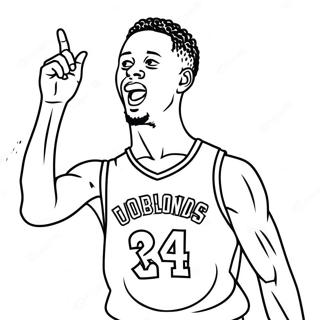 Steph Curry Firar En Vinst Malarbild 32986-7201