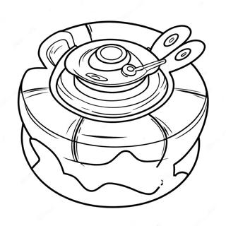 Beyblade Stridsarena Malarbild 34618-7556