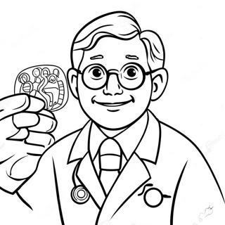 Doktor Syster Målarbilder