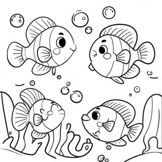 Bubble Guppies Leker I Havet Malarbild 35517-7765