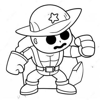 Brawl Stars Karaktarsstrid Malarbild 40265-8794