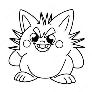 Gengar Spoklik Skugga Malarbild 40735-8894