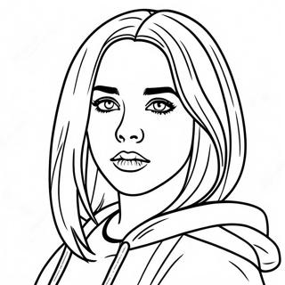 Billie Eilish Målarbilder