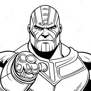 Thanos Med Oandlighetshandsken Malarbild 41629-9094