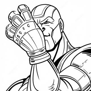 Thanos Med Oandlighetshandsken Malarbild 41629-9095