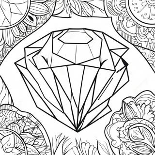 Glittrande Diamant Malarbild 43004-9394