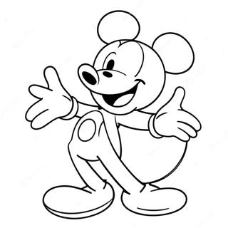 Mickey Mouse Målarbilder