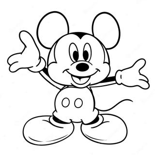 Mickey Mouse Glad Malarbild 4465-1067