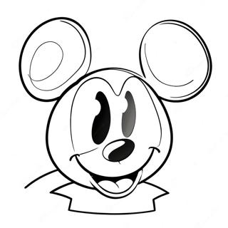 Mickey Mouse Glad Malarbild 4465-1068