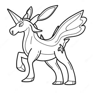 Arceus I Aktion Malarbild 44708-9778