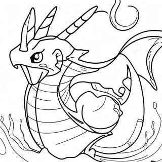 Gyarados I Strid Malarbild 45408-9936