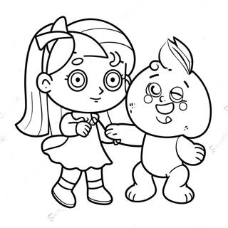 Angelica Pickles Med Sin Docka Malarbild 45491-9957