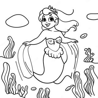Ursula I Havet Malarbild 45758-10017