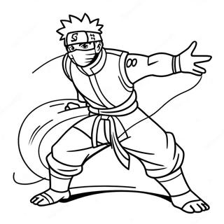 Kakashi I Stridsstallning Malarbild 46323-10139