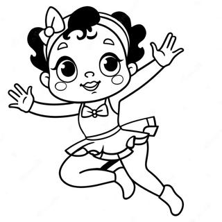 Betty Boop Målarbilder