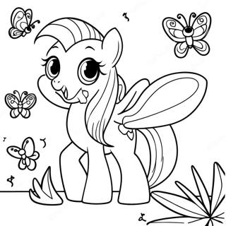 Fluttershy Målarbilder