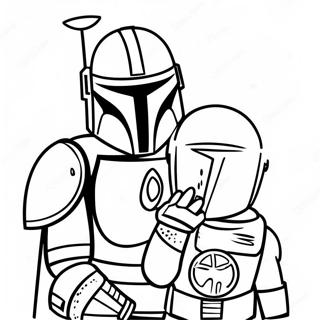 Mandalorian Målarbilder