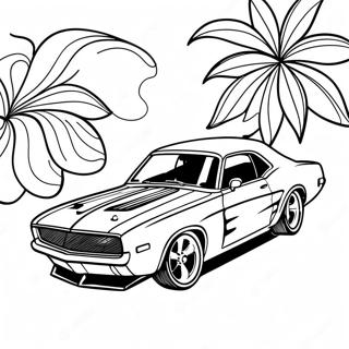Hot Rod Målarbilder