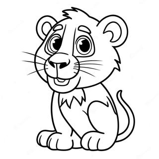 Madagaskar Alex Lejonet Malarbild 48792 10686