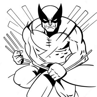 Wolverine Målarbilder