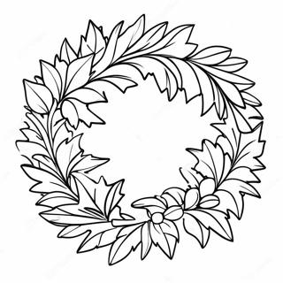 Julkrans Målarbilder