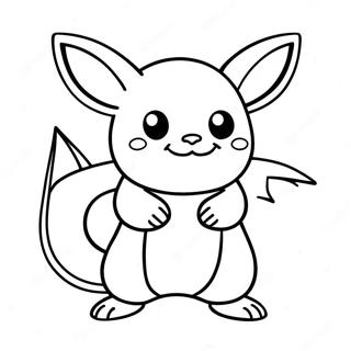 Raichu Målarbilder