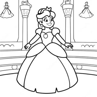 Princess Peach Målarbilder