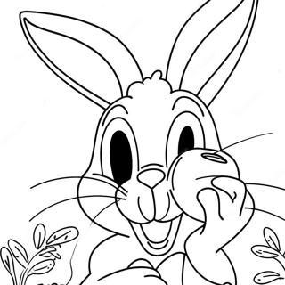 Bugs Bunny Med Morot Malarbild 51447-11249