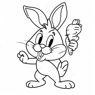 Bugs Bunny Med Morot Malarbild 51447-11251