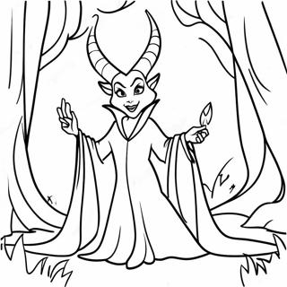 Maleficent I Skogen Malarbild 52000-11375