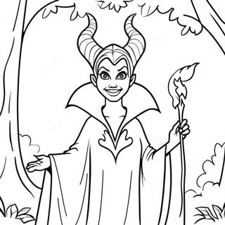 Maleficent I Skogen Malarbild 52000-11376