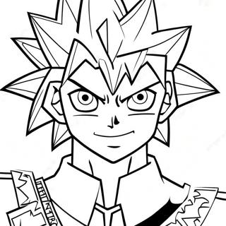 Yugi Muto I Strid Malarbild 52485-11474