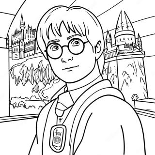 Harry Potter I Hogwarts Malarbild 5282-1730