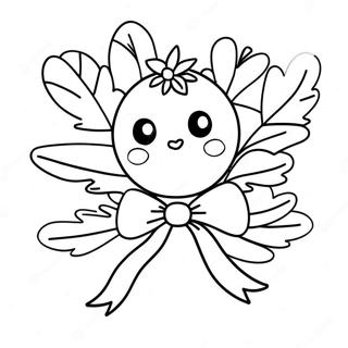 Sot Mistel Med Band Malarbild 54092-11837