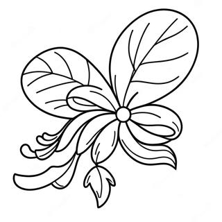 Sot Mistel Med Band Malarbild 54092-11838