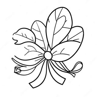 Sot Mistel Med Band Malarbild 54092-11839