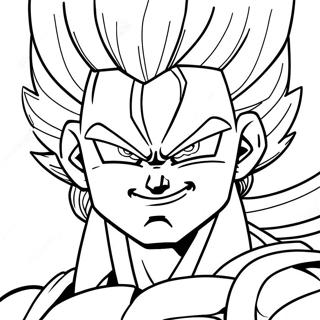 Gogeta I Super Saiyan Form Malarbild 54178-11850