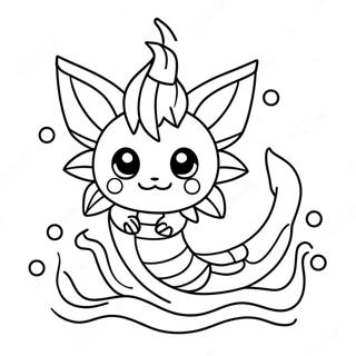 Vaporeon Målarbilder