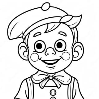 Pinocchio Som En Riktig Pojke Malarbild 54459-11928